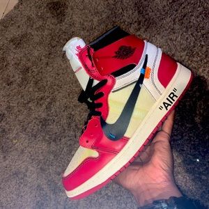 Off white Air Jordan “Chicago” 1’s